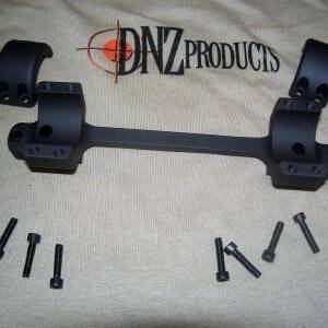 DNZ Freedom Reaper 1-Piece Tactical Scope Mount - Remington 700 LA RH 1" Low Tactical Black