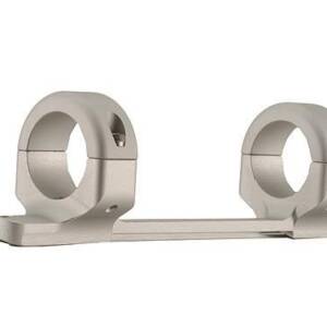 DNZ Game Reaper 1-Piece Scope Mount - Remington 700 LA 30mm Medium Silver