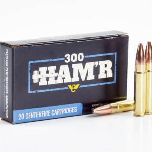 Wilson Combat Ammunition 300 HAM R | 135gr Speer HAM'R Bonded 2450 FPS - 18 in Barrel | 20/Box