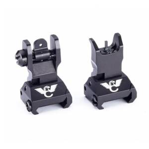Wilson Combat AR Platform Sight Set Manual Deploy Picatinny Rail Mount