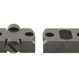 Weaver 2-Piece Grand Slam Steel Dovetail Scope Base - CVA Round Receiver Black