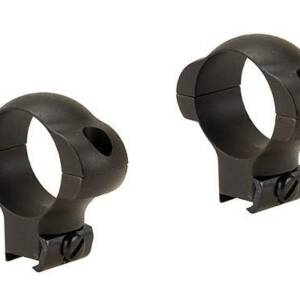 Weaver Grand Slam .22 cal Rimfire Ringmounts 1" High Matte Black