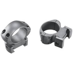 Weaver 2-Piece Grand Slam Steel Top Mount Scope Rings 1" High Matte (Windage Adjustable)