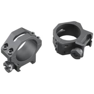 Weaver 4-Hole Tactical Picatinny Aluminum Scope Rings 30mm Low Matte