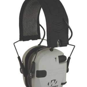 Walker's Razor X-TRM Muff with Blue Tooth- Gray 23 NRR