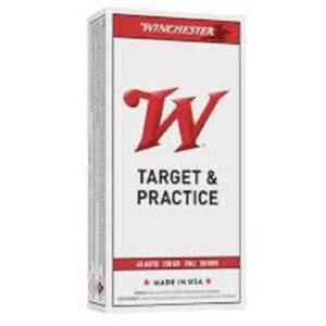 Winchester USA Handgun Ammunition .45 ACP 230 gr FMJ  50/ct