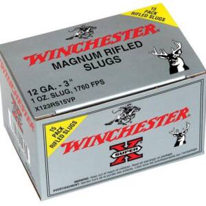 Winchester Super-X Rifled Slug 12 ga 3" 1 oz 1760 fps Slug 15/ct