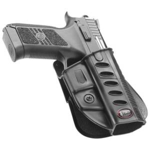 Fobus Evolution Series Paddle Holster For CZ P07 in Black Right Hand