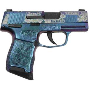 Sig Sauer "Gun & Roses-Mongoose Purple" P365 Optic Ready Handgun 9mm Luger 10rd Magazines(2) 3.1" Barrel X-RAY 3 Sights