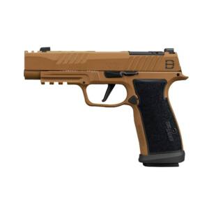 Sig Sauer P365-XFive DH3 Handgun 9mm Luger 21(2) & 17(1)rd Magazines 3.7" Barrel Coyote Finish AXG Grip Xray Sights