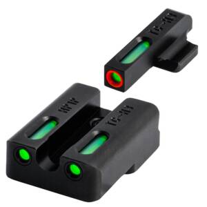 Truglo TFX Pro Handgun Sights for Canik TP9 Set Green with Orange Front Green Rear