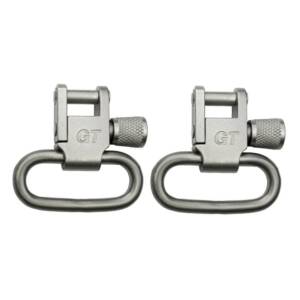 Grovtec 1" Locking Swivel Set Silver 2/ct