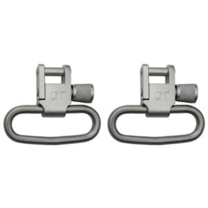 Grovtec 1.25" Locking Swivel Set Silver 2/ct