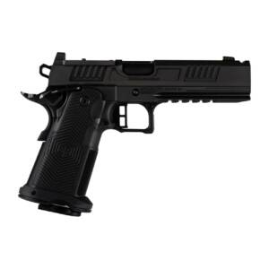 Alpha Foxtrot AF1911-Romulus MOS Adapter Handgun 9mm Luger 17(1) & 20rd(1) Magazines 5" Comp Bull Barrel DLC Black