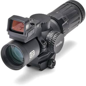 Eotech Vudu Rifle Scope 3-9x32 SFP HC1 Illum. Black with Integrated Mount and EFLX Red Dot