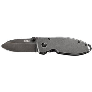 CRKT Squid Black Stonewash Knife 2-1/5" Drop Point Blade