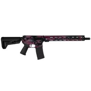 Shark Coast Tactical "Anime- Black Cherry" Rifle 5.56mm 10rd Magazine 16" Barrel 15" MLOK Handguard California Compliant