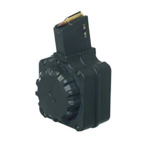 ProMag Black Polymer AR Magazine For  AR-308 .308 Win 50/rd Drum