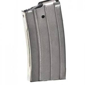 ProMag Rifle Magazine For Ruger Mini-14 .223 Rem 20/rd Nickel Plated Steel