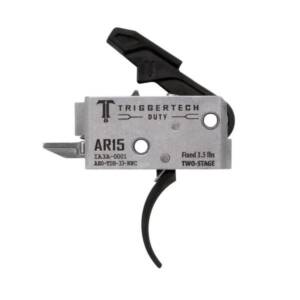 TriggerTech AR Duty Trigger Two-Stage 3.5 lb Curved Black