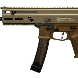 Grand Power Stribog SP9A1 Pistol - FDE | 9mm | 8" Threaded Barrel | 30rd