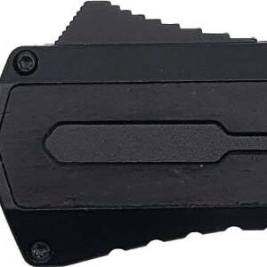 Zastava A7 OTF Knife - Tactical Black Wood | S35VN Spear Point Blade