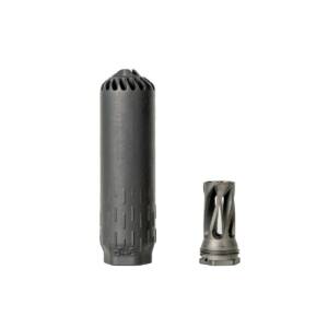 Huxwrx FLOW 6K Suppressor + Flash Hider - Black
