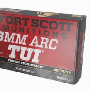 Fort Scott Munitions 6mm Arc Rifle Ammo - 90gr | 20rd Box