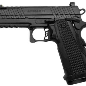 LFA Apollo 11 Compact Pistol - 9mm | Black |Aluminum Grip | 4.1" | 1x17rd Mag