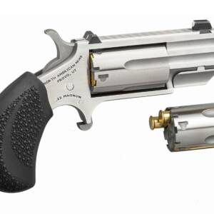 NORTH AMERICAN ARMS PUG 22MAG/22LR 1" SS CONV