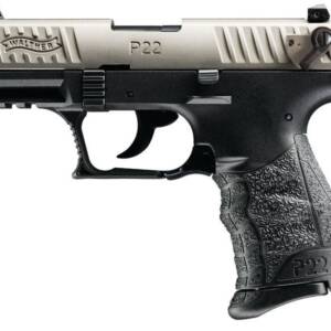 WALTHER ARMS P22Q 22LR 10+1 3.4" NICKEL   #