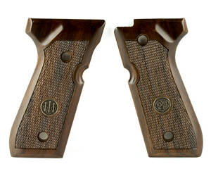 BERETTA GRIPS 92 96FS WOOD CHKRD