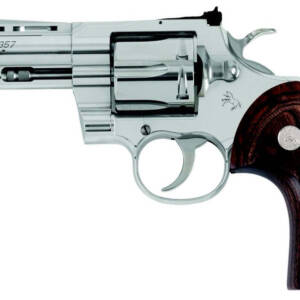 CLT PYTHON 357MAG 5 SS WOOD GRIP