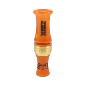 Zink Green Top Rocker Duck Mouth Call Orange Marbleade