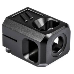 ZEV PRO COMPENSATOR V2 1/2X28 THREADING 9MM BLACK