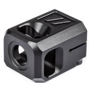 ZEV PRO COMPENSATOR V2 13.5X1 LH THREADING 9MM BLACK