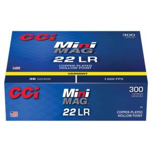 CCI Signature Mini-Mag .22 LR Signature Mini-Mag 36 gr CPHP 300/rd