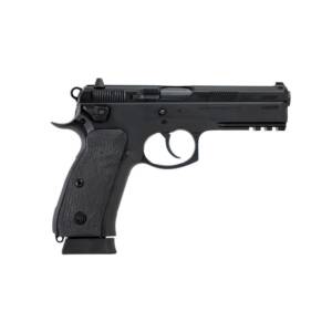 CZ USA 75 SP-01 Tactical Handgun 9mm Luger 10rd Magazine 4.6" Barrel Black Ambi Decocker