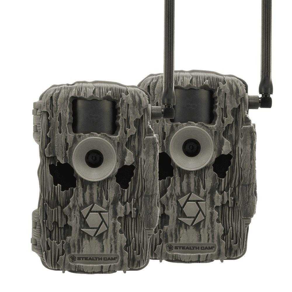 StealthCam Fusion Max Trail Camera w Auto Network Coverage 36MP 2/Pack