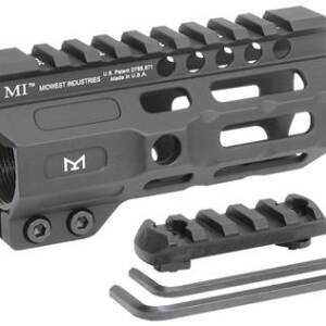 Midwest Industries One Piece Combat Rail Free Float Handguard 4.5" M-LOK