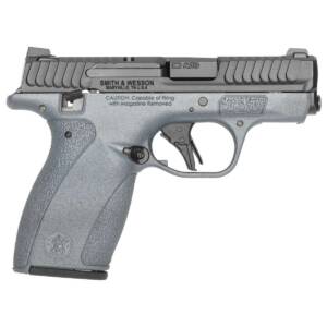 S&W Exclusive "Blue Titanium" M&P Bodyguard 2.0 Thumb Safety Handgun .380 Auto 10(1)&12(1)rd Magazines 2.75" Barrel Titan Blue Grip