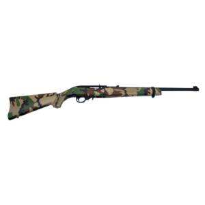 Ruger 10/22 "Woodsman" Rifle .22LR 10rd Magazine 18.5" Barrel Woodland Camo Stock