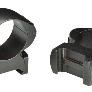 Weaver Grand Slam Steel Top Mount Scope Rings 1" Medium Black