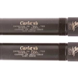 Carlson's Delta Waterfowl Extended Mid and Long Range Choke Tubes for 12 ga Browning Invector DS 2/ct