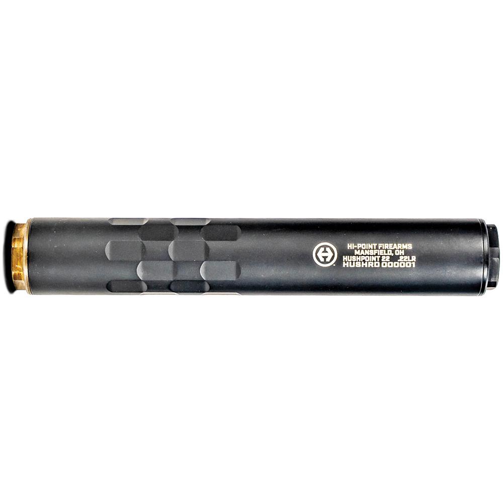 Hi-Point Hush Point Suppressor .22 LR 6.19" 1/2x28 Thread Black