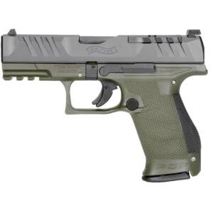 WALTHER ARMS PDP 9MM CPT 4" BLK/GRN OR 10+1