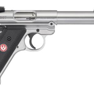 RUGER MKIV TARGET 22LR 5.5" SS TB