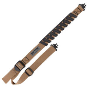 ALLEN TRAK TRACTION WEB SLING W/SWIVELS TAN/BLK