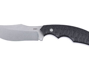 CRKT BURROWER 3.66" PLN BLK W/SHEATH