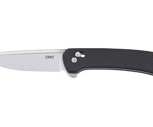 CRKT Q COMPACT 3.05" PLAIN EDGE BLK